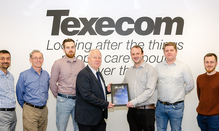Texecom achieve cyber security accreditation from the BSIA
