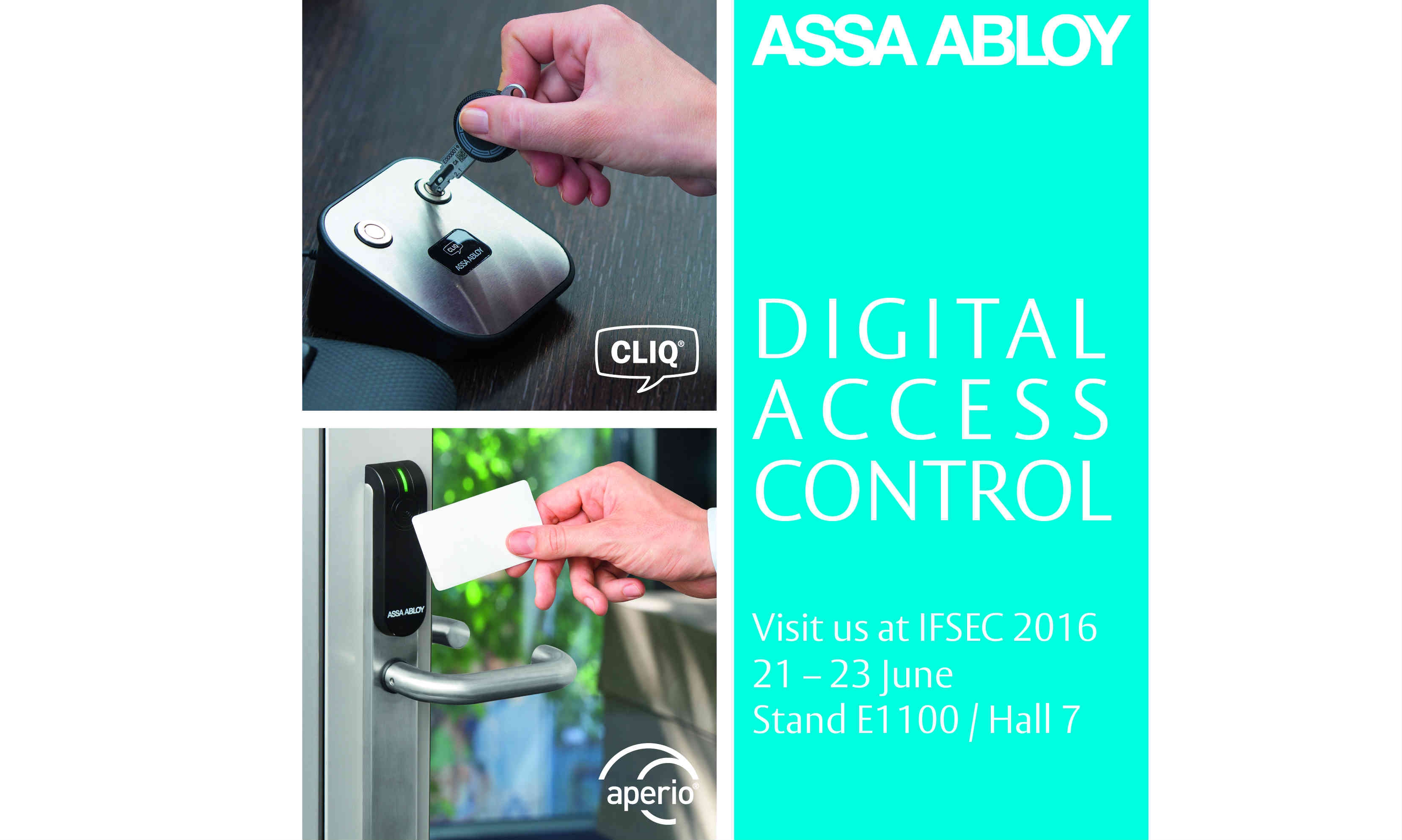 ASSA ABLOY announces new commercial access solutions at IFSEC 2016