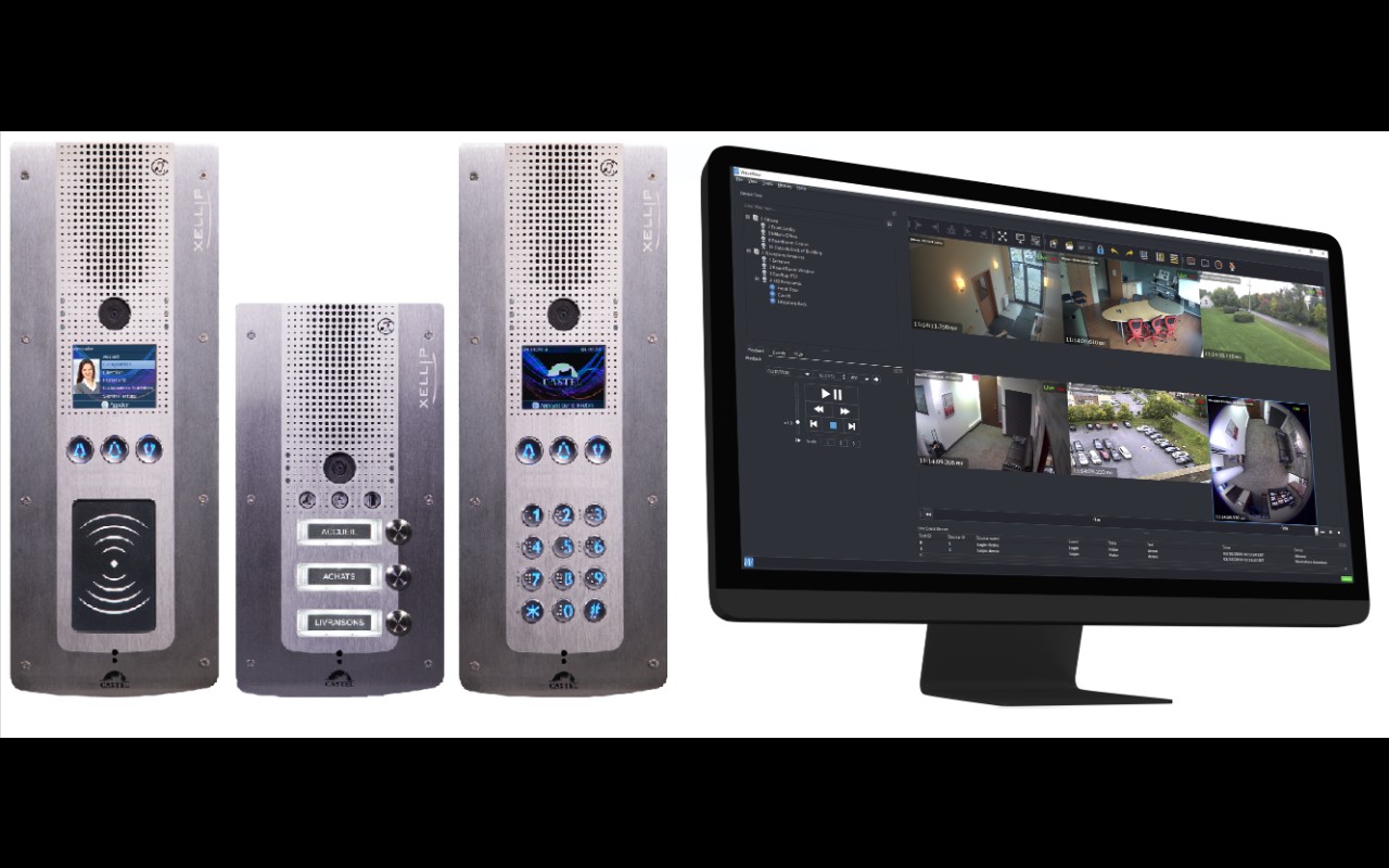 Castel Xellip 2 integrates with Wavestore to offer seamless user control