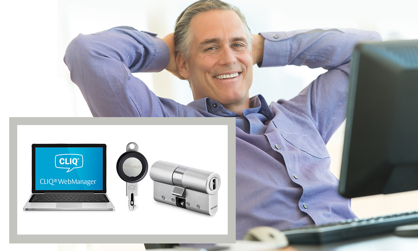 Save time and money when you run CLIQ® access control using a Software as a Service solution