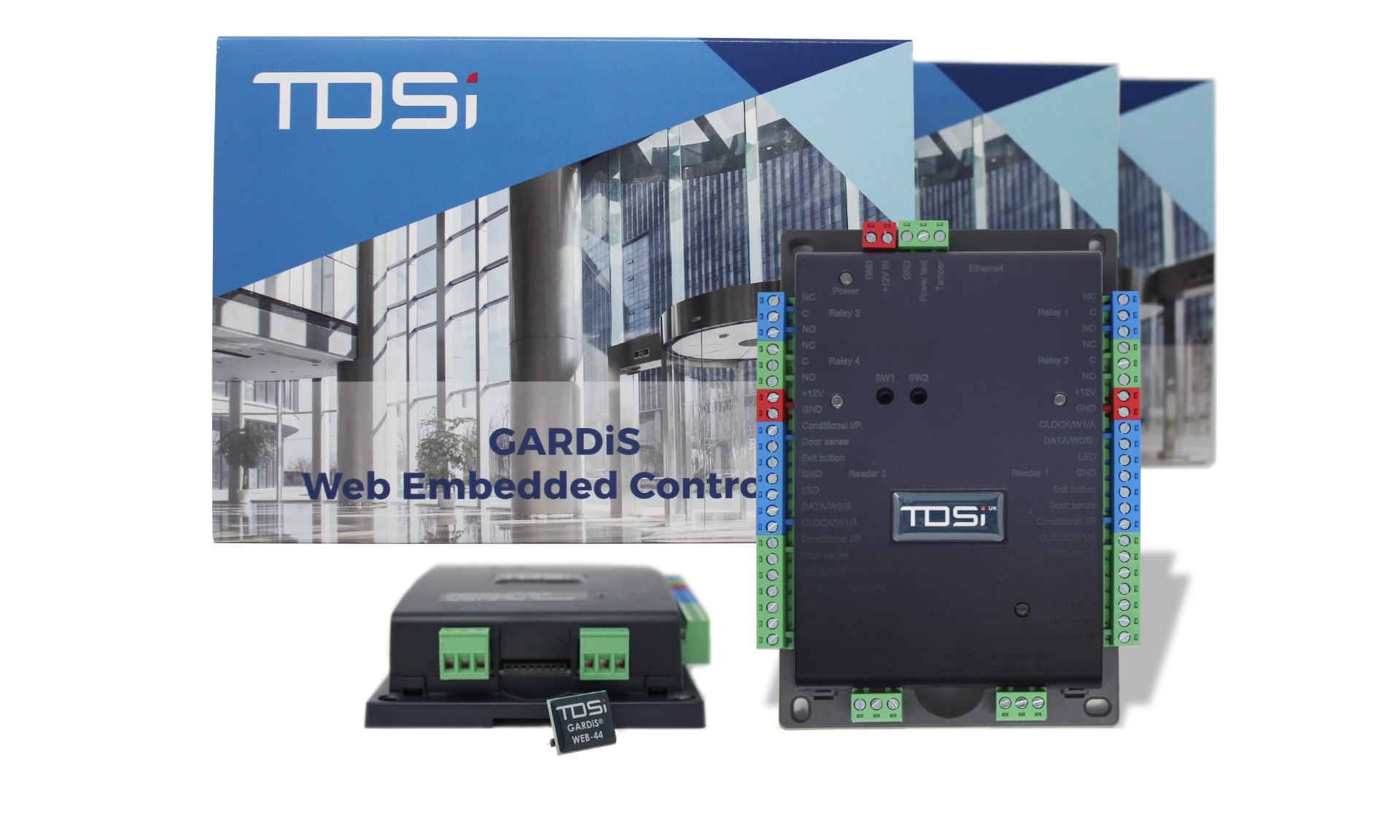 TDSi launches new GARDiS cyber secure and web embedded access controller