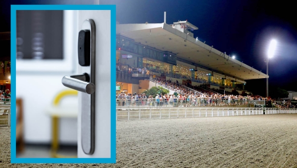 How one French racecourse saved security costs by switching from mechanical keys to SMARTair® access control