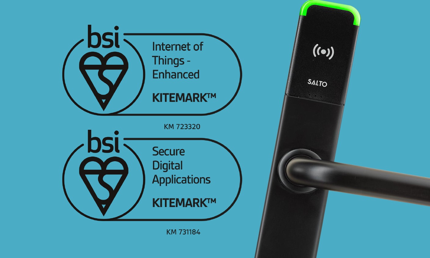 SALTO achieves BSI Enhanced Level IoT Kitemark™