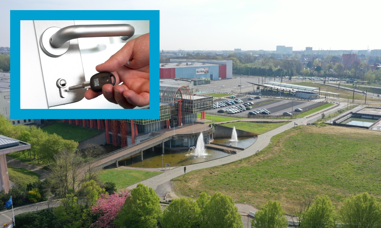 In search of more flexible security, this Belgian expo centre swapped mechanical keys for key-based access control