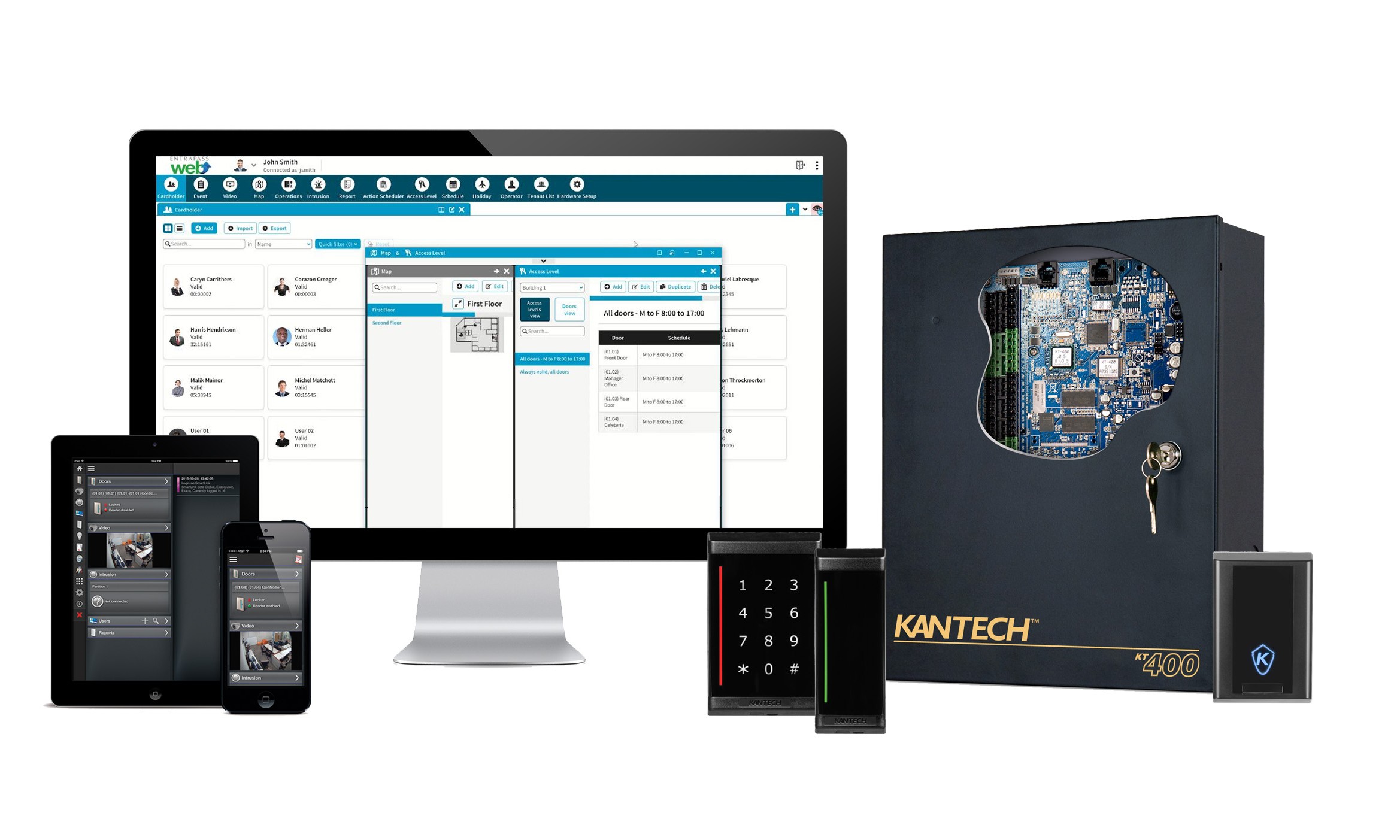 Tyco Kantech strengthens intrusion support, mobile and cybersecurity applications in latest version of EntraPass software