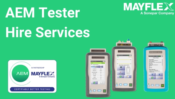 Mayflex launch AEM tester hire services