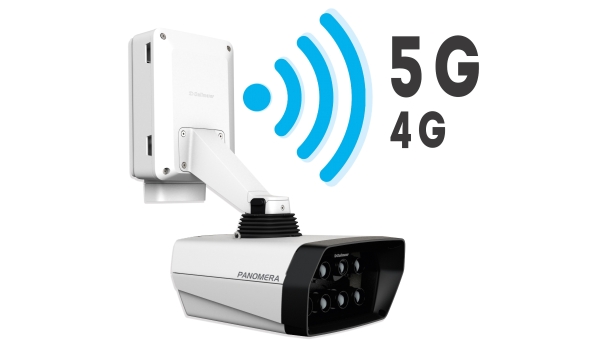 Data and images from the high-resolution Panomera® multifocal sensor systems now via 4G or 5G as well
