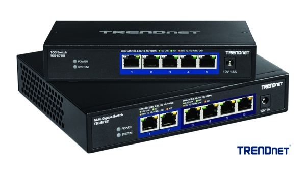 TRENDnet introduces more 10G switches, continues to expand growing multi-gigabit product family