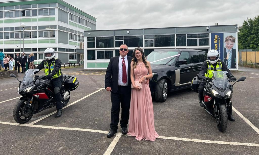 Hampshire teenager gets the Royal treatment for school prom