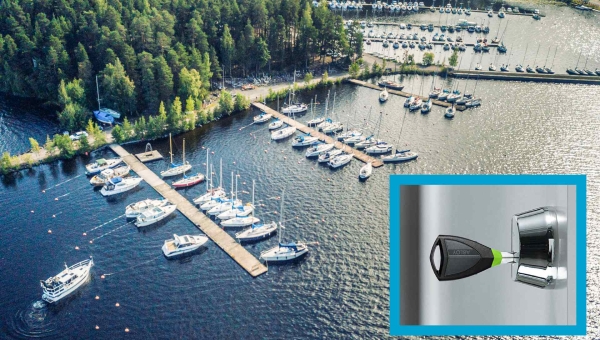 A Finnish sailing club saves members’ time by securing premises with cloud-managed, energy-harvesting locks