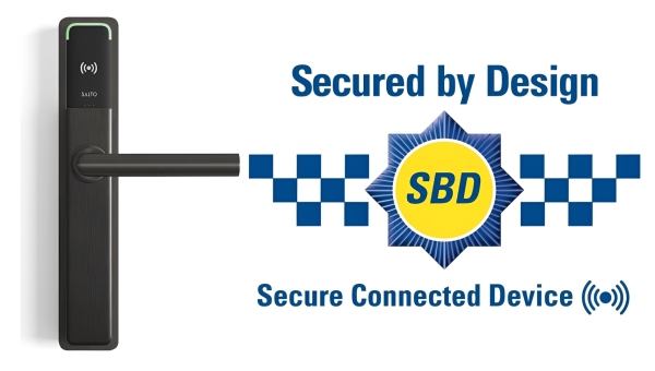SALTO achieves Secured by Design Secure Connected Device accreditation for IoT products