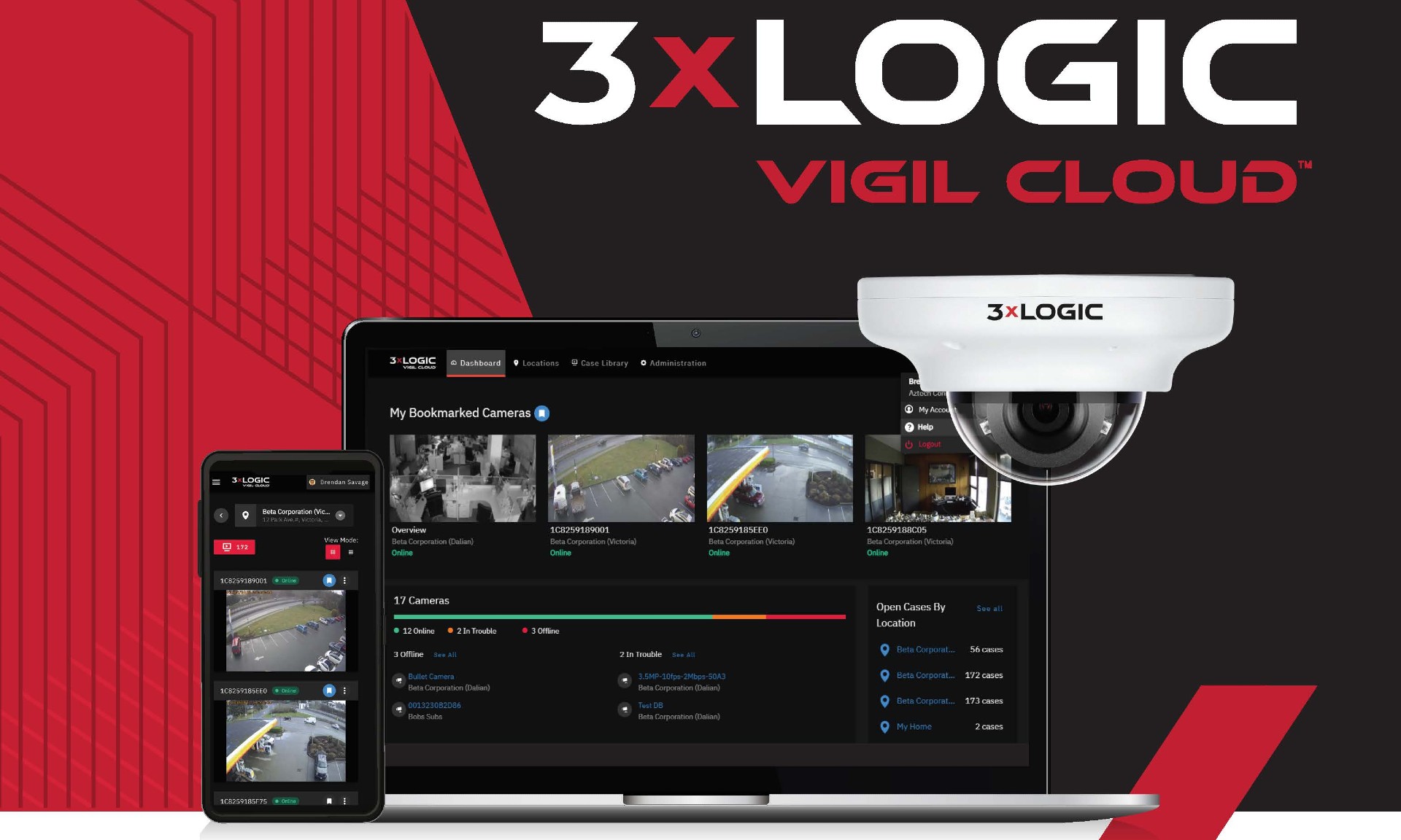 3xLOGIC announces launch of VIGIL CLOUD in Europe