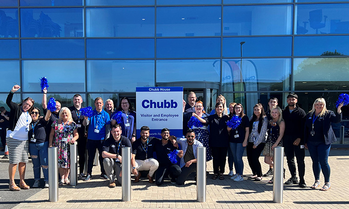 Chubb celebrates industry-breaking contact centre response rates with launch of new video