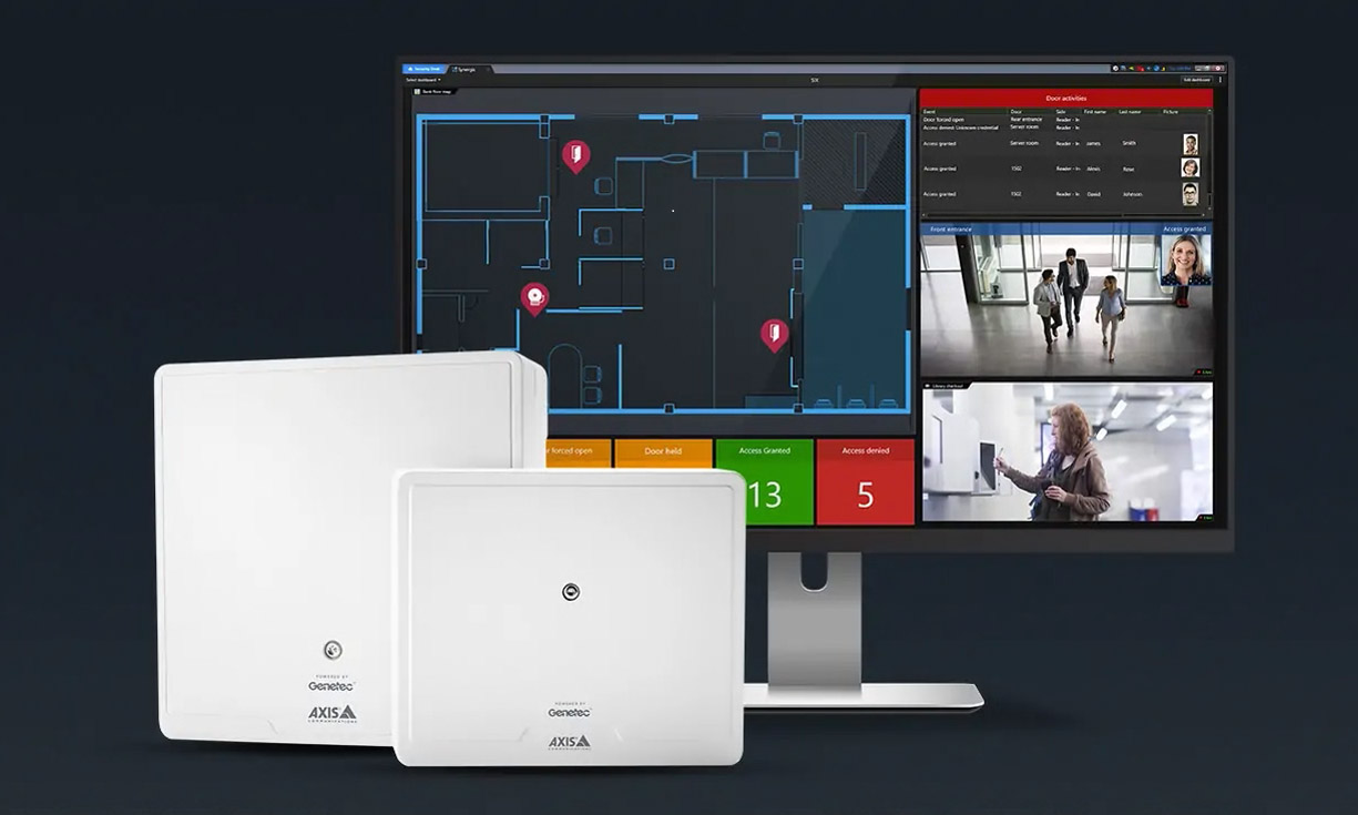 Genetec and Axis Communications transform physical access control with introduction of Axis Powered by Genetec