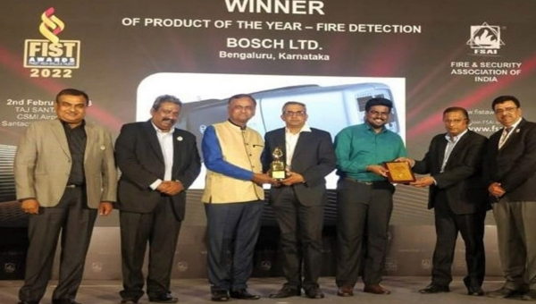 Top Indian industry award goes to video-based fire detection from Bosch
