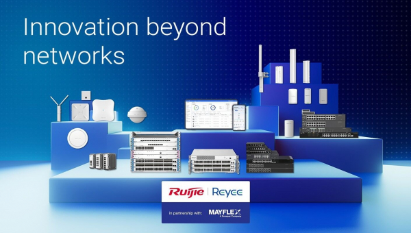 Mayflex appointed as a value-added distributor for Ruijie in the UK