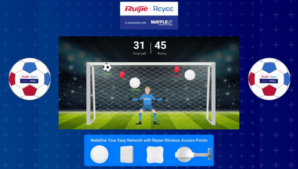 Win a Samsung 55” 4K TV with Mayflex and Ruijie and Reyee