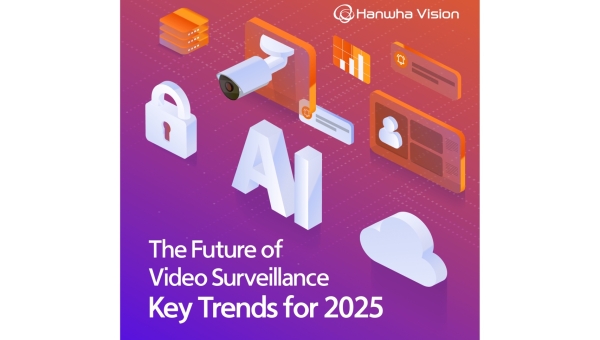 Hanwha Vision unveils video surveillance trends for 2025