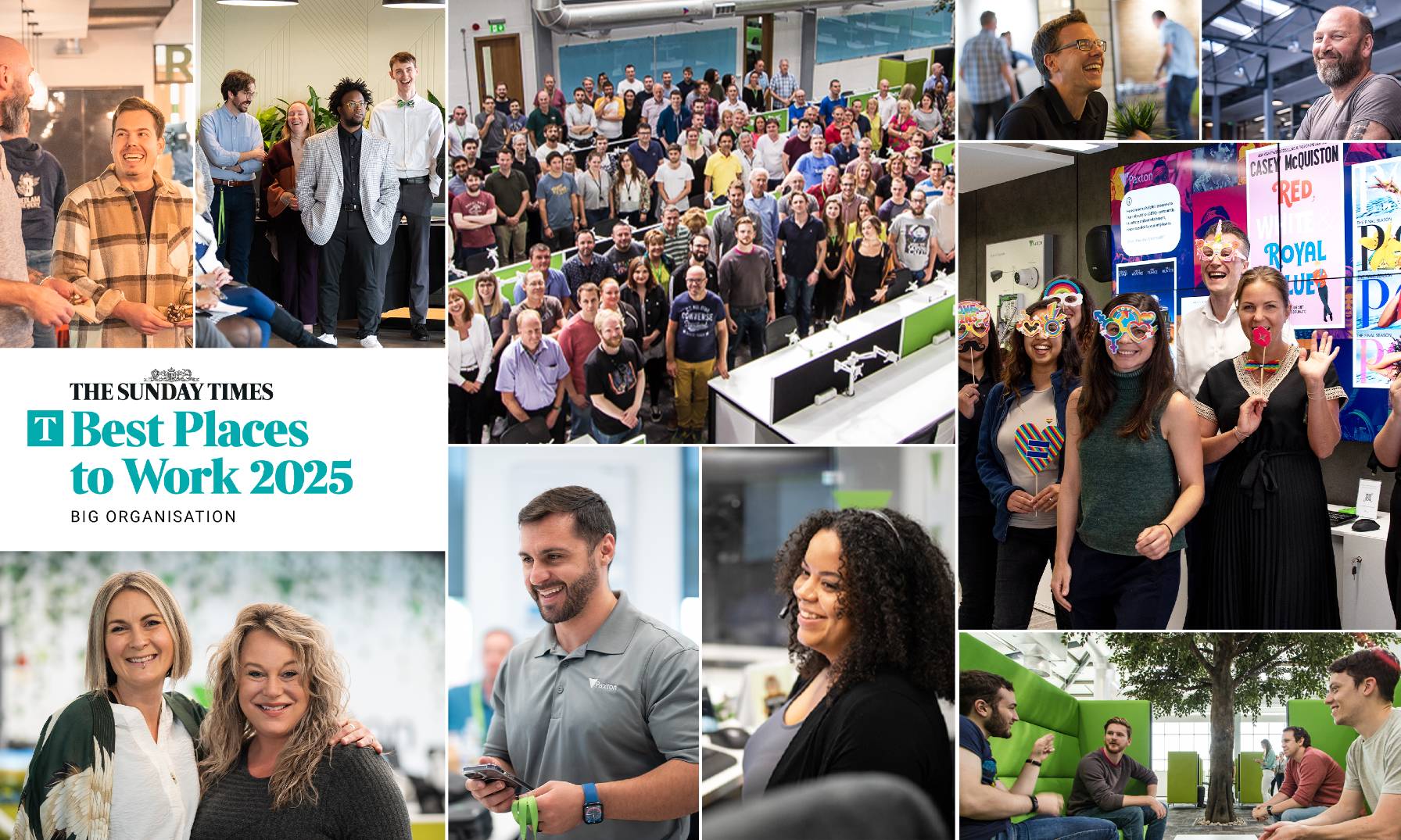 Paxton recognised in The Sunday Times Best Places to Work 2025