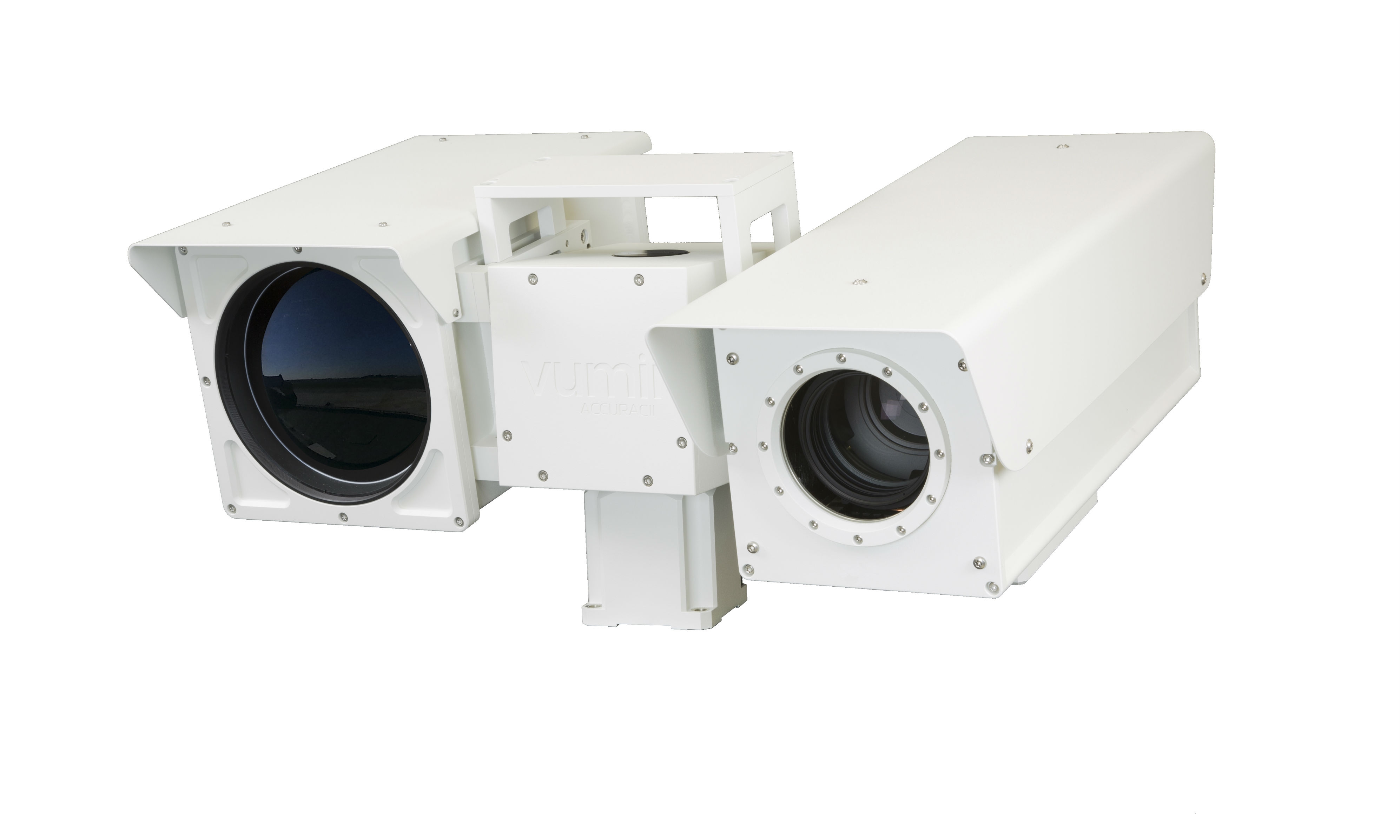Caption:The Accuracii XRU long range multi-sensor camera system provides cost effective border security surveillance
