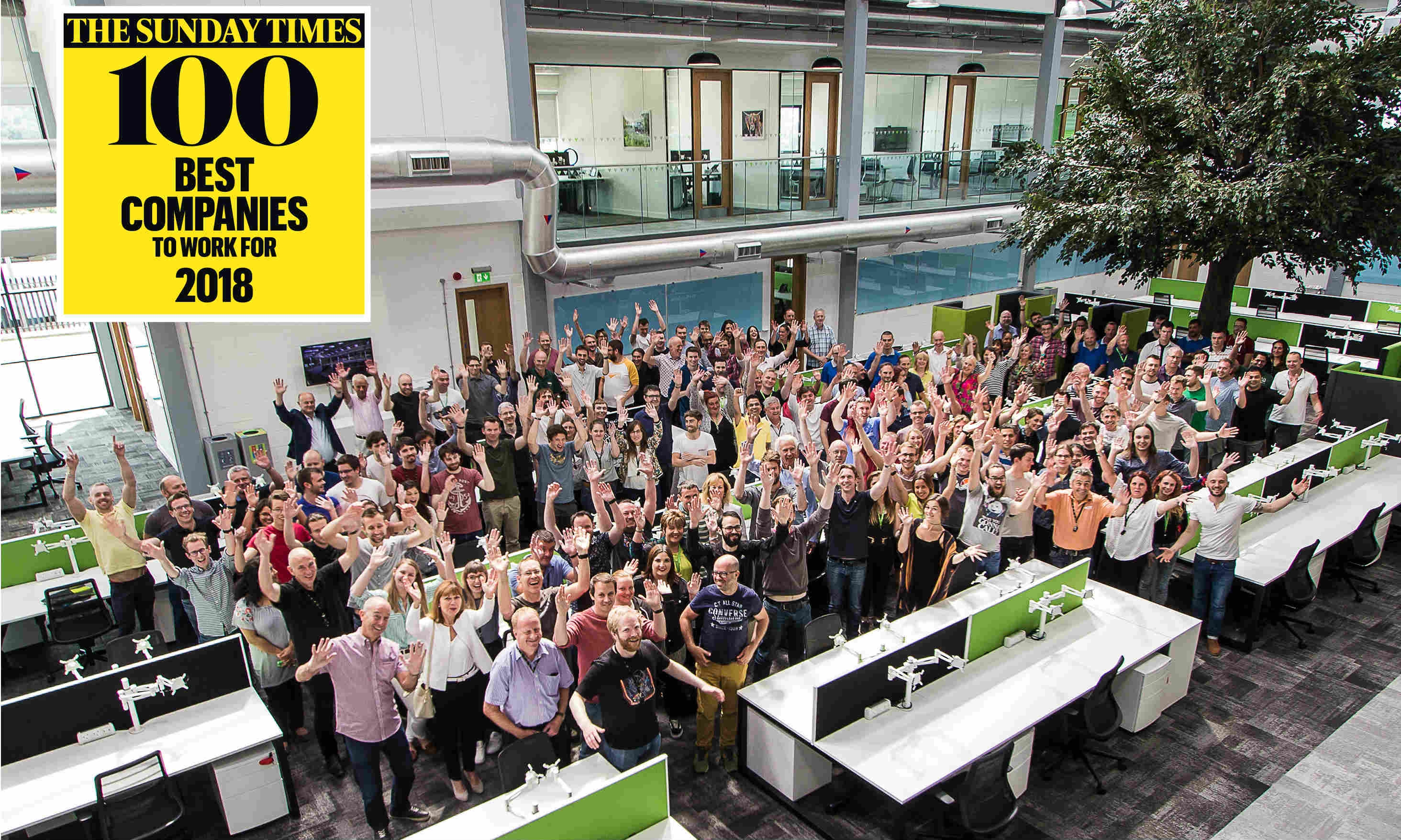 Paxton ranks in Sunday Times 100 Best Companies to Work For