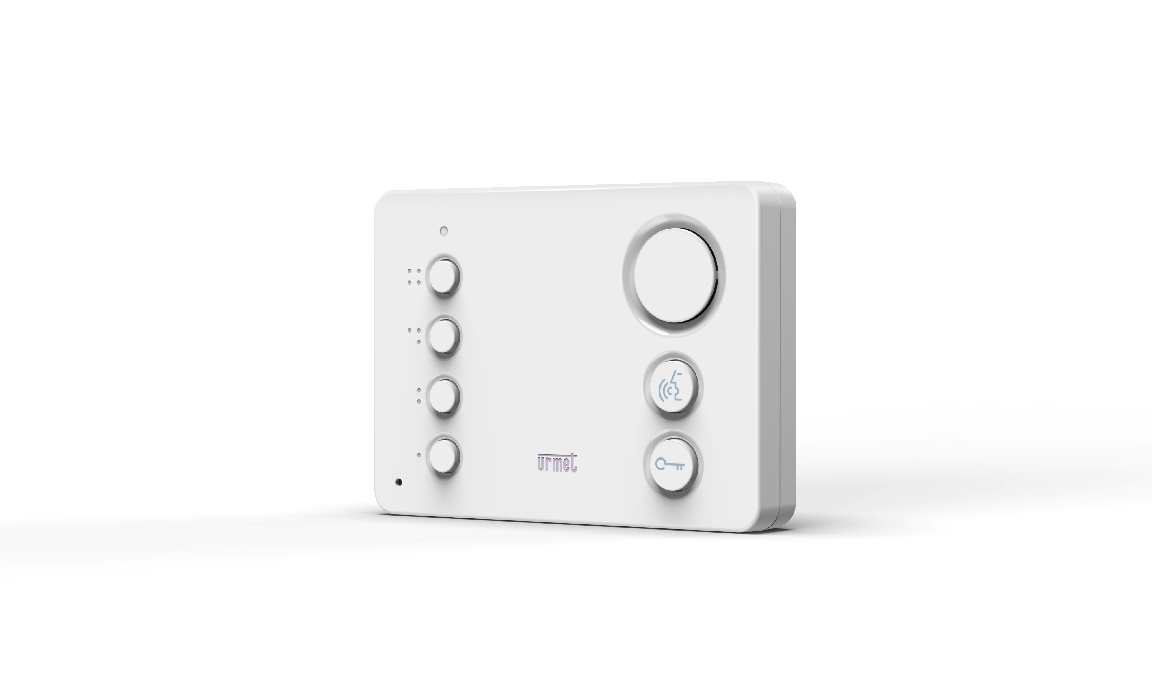 As with all of the Urmet 2-Voice range, integrators using the hands-free MIRO audio station need only work with one twisted pair from a Cat5 cable between the entrance panel and the apartments with no reliance on additional switchgear.