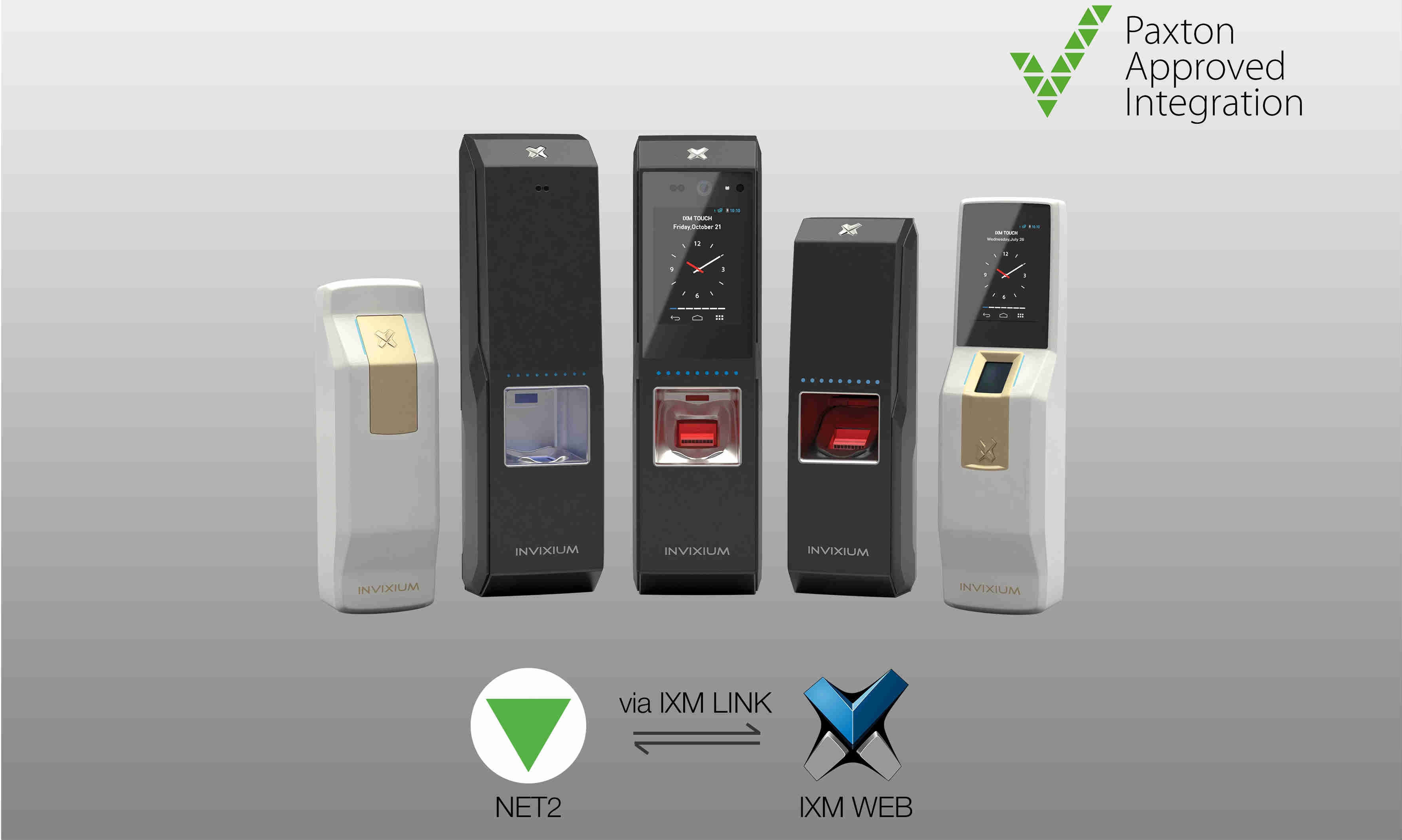 Invixium Integrates with Paxton’s Net2 Access Control to Provide a Simple Biometric Experience