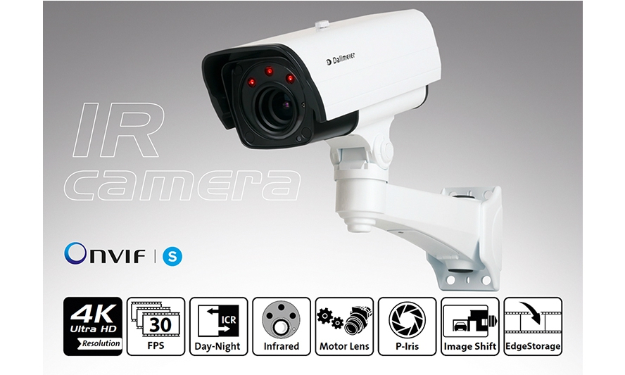 Ultra HD IR camera for highest resolution at night