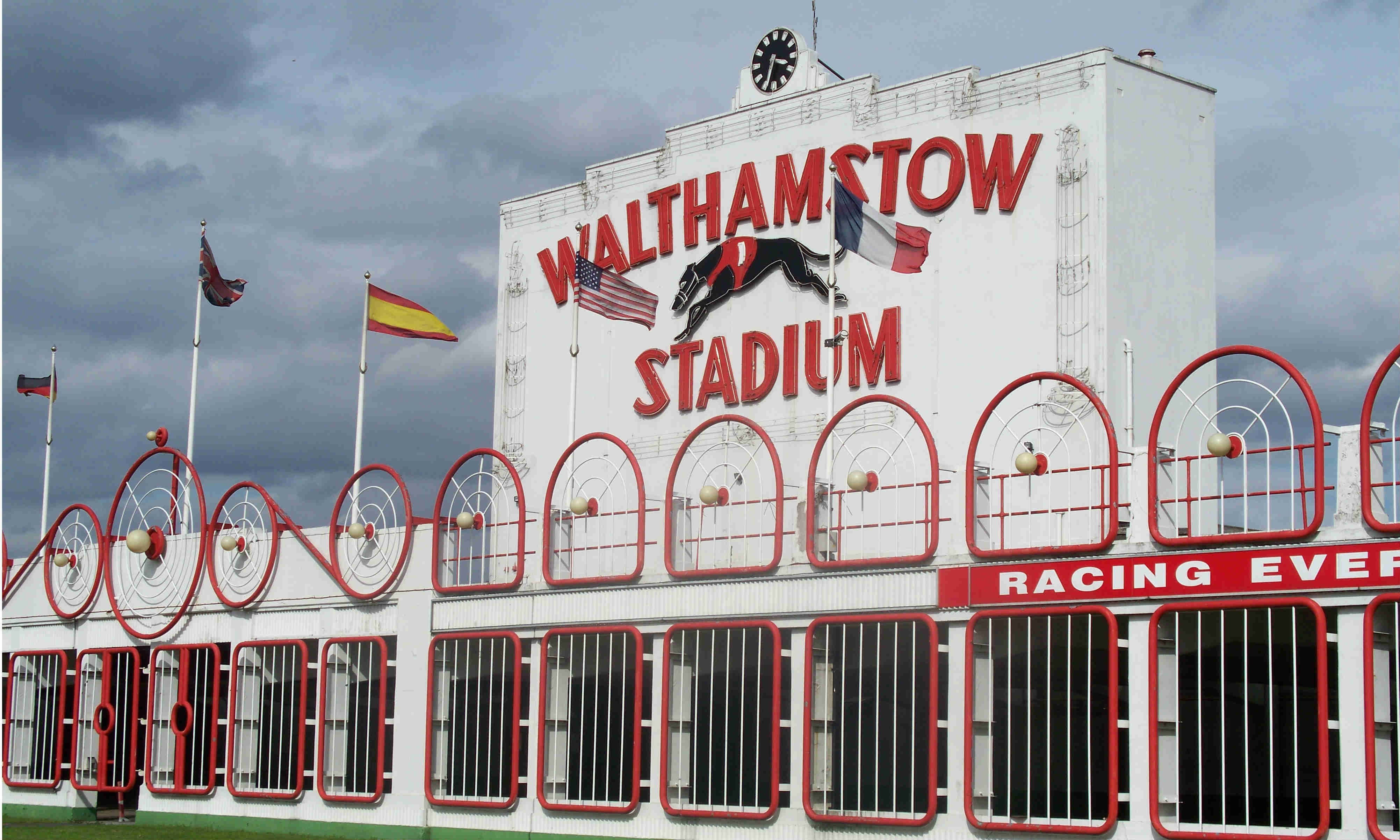 Urmet video entry at former Walthamstow greyhound- racing track