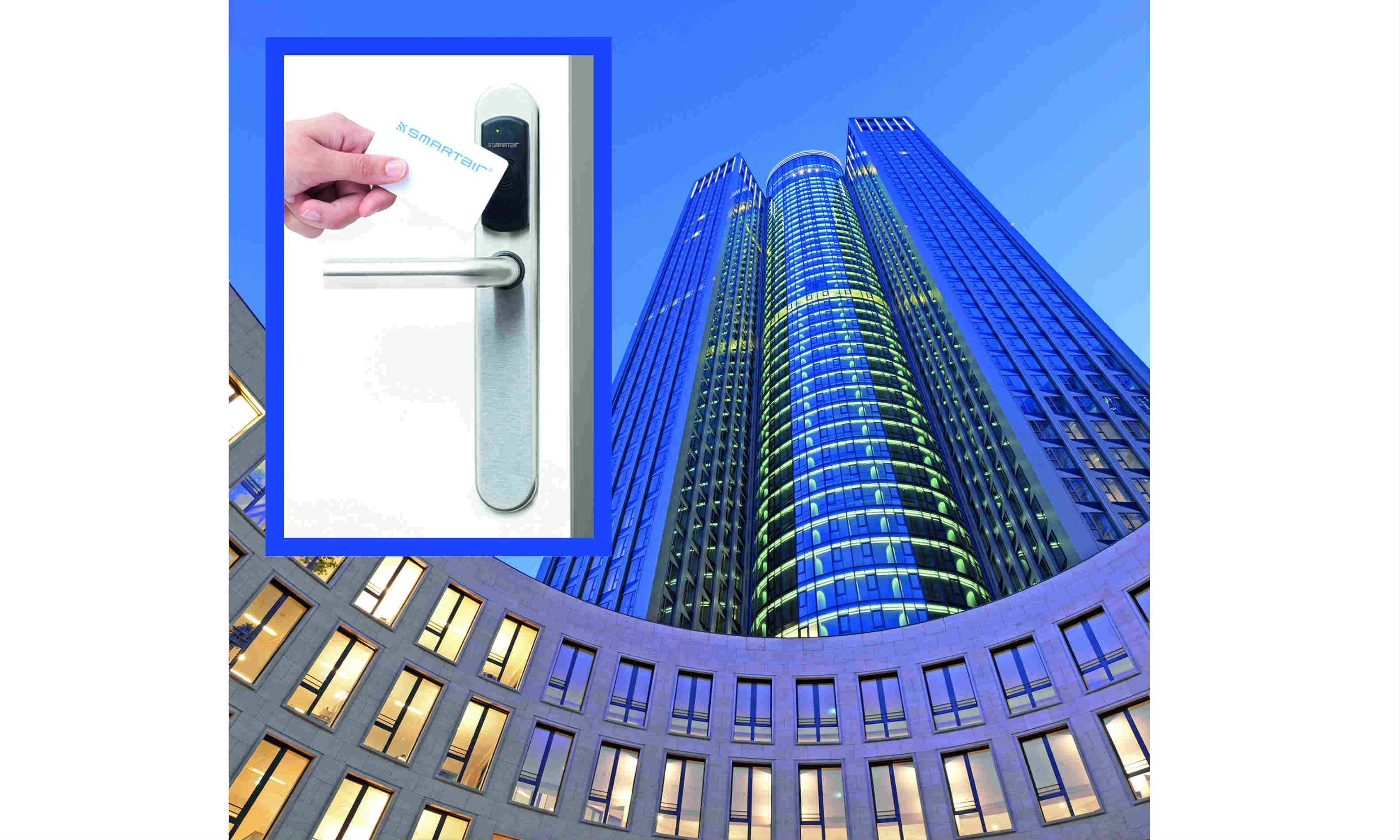Frankfurt’s Tower 185 skyscraper chooses flexible access control over mechanical keys